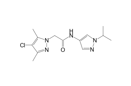 1H-Pyrazole-1-acetamide, 4-chloro-3,5-dimethyl-N-[1-(1-methylethyl)-1H-pyrazol-4-yl]-