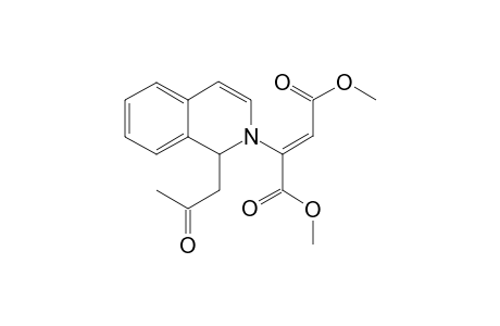 Dimethyl (2Z)-2-[1'-(2"-Oxopropyl)isoquinolin-2(1H)-yl]but-2-enedioate