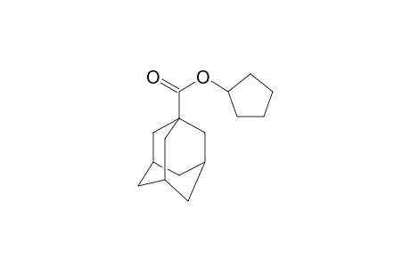 1-Adamantanecarboxylic acid, cyclopentyl ester