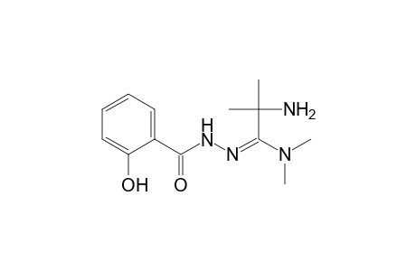 N'-[2-Amino-1-(dimethylamino)-2-methylpropylidene]-2-hydroxybenzohydrazide