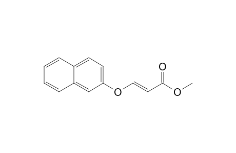 (E)-Methyl 3-naphthyloxyprop-2-enoate