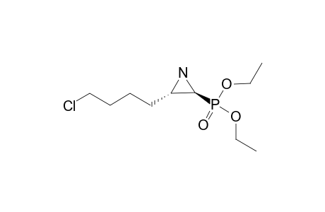 DIETHYL-(2R*,3R*)-3-(4-CHLOROBUTYL)-AZIRIDIN-2-YL-PHOSPHONATE