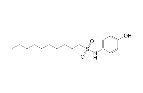 Decanesulfonamide, N-(4-hydroxyphenyl)-