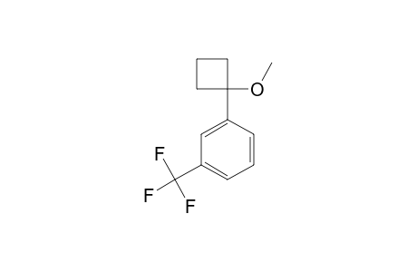 1-METHOXY-1-(3-TRIFLUOROMETHYLPHENYL)-CYClOBUTANE
