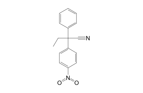 2-(4-nitrophenyl)-2-phenyl-butanenitrile