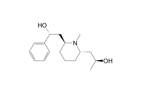 2,6-Piperidinediethanol, .alpha.2,1-dimethyl-.alpha.6-phenyl-, [2S-[2.alpha.(S*),6.beta.(R*)]]-