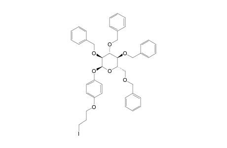 4-O-(3-IODOXYPROPYL)-PHENYL-2,3,4,6-TETRA-O-BENZYL-ALPHA-D-GLUCOPYRANOSIDE