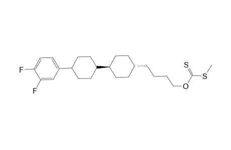 O-4-{trans-4-[4-(3,4-Difluorophenyl)cyclohexyl]cyclohexyl}butyl S-methyl dithiocarbonate