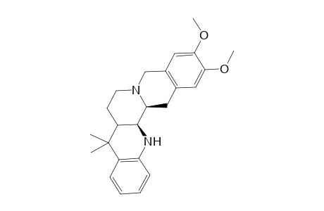 2,3-Dimethoxy-decahydro-9,9-dimethylbenzo[b]isoquinolino[2,3-h]-(1,7)naphthyridine