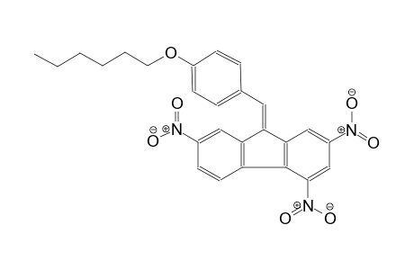 9H-fluorene, 9-[[4-(hexyloxy)phenyl]methylene]-2,4,7-trinitro-, (9E)-