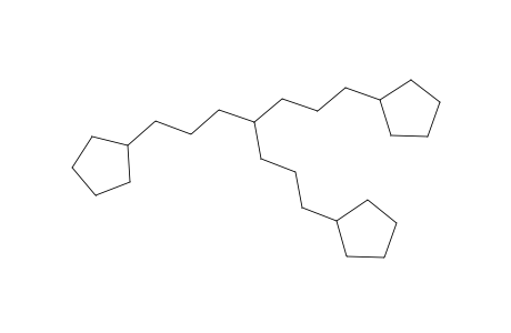 Cyclopentane, 1,1'-[4-(3-cyclopentylpropyl)-1,7-heptanediyl]bis-