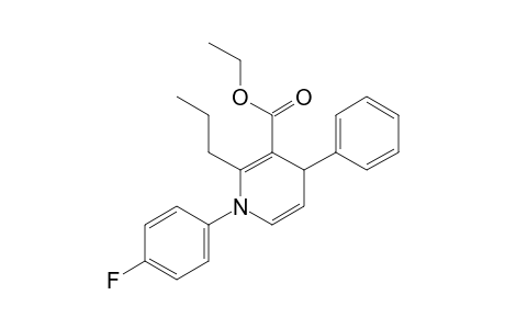 3-ETHOXYCARBONYL-1-PARA-FLUOROPHENYL-4-PHENYL-2-PROPYL-1,4-DIHYDROPYRIDINE