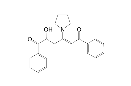 5-Hydroxy-1,6-diphenyl-3-(pyrrolidin-1'-yl)hex-2-ene-1,6-dione