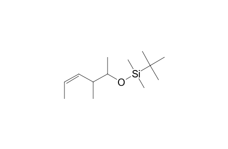 t-Butyl-(1,2-dimethylpent-3-enyloxy)dimethylsilane