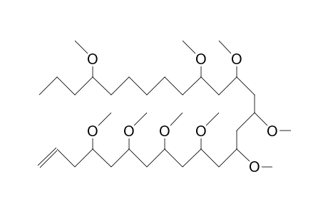 4,6,8,10,12,14,16,18,24-Nonanethoxy-1-heptacosene