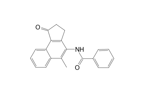 N-(5-Methyl-1-oxo-2,3-dihydro-1H-cyclopenta[a]naphthalen-4-yl)benzamide