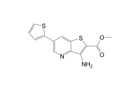 Methyl 3-amino-6-(thien-2-yl)thieno[3,2-b]pyridine-2-carboxylate