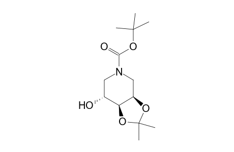 1,5-Anhydro-5-[(tert-butoxycarbonyl)amino]-1,5-dideoxy-2,3-O-isopropylidene-D-lyxitol