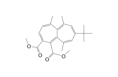 1,2-Heptalenedicarboxylic acid, 8-(1,1-dimethylethyl)-5,6,10-trimethyl-, dimethyl ester