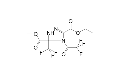 N-TRIFLUOROACETYL-3-CARBETHOXY-5-CARBMETHOXY-5-TRIFLUOROMETHYL-4,5-DIHYDRO-1,2,4-TRIAZOLE