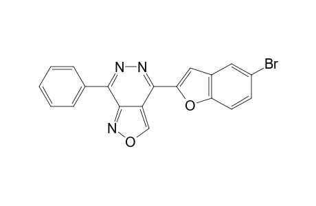 4-(5-bromobenzofuran-2-yl)-7-phenyl-isoxazolo[3,4-d]pyridazine