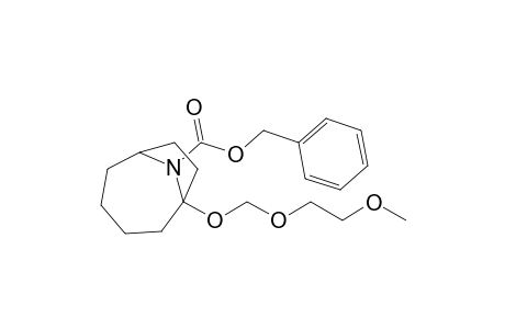 1-(Methoxyethoxymethoxy)-N-benzyloxycarbonyl-9-azabicyclo[4.2.1]nonane