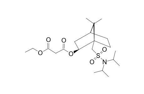 ETHYL-[(1'S,2'R,4'R)-N,N-DIISOPROPYLBORNAN-10'-SULFONAMID-2'-YL]-MALONATE