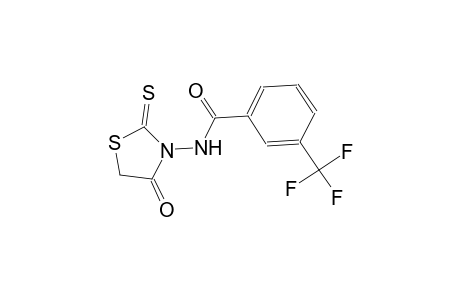 N-(4-oxo-2-thioxo-1,3-thiazolidin-3-yl)-3-(trifluoromethyl)benzamide