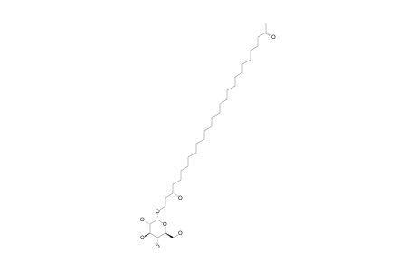 1-(O-alpha-D-GLUCOPYRANOSYL)-27-KETO-3R-OCTACOSANOL