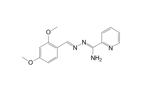 2-Pyridinecarbohydrazonamide, N'-[(2,4-dimethoxyphenyl)methylidene]-