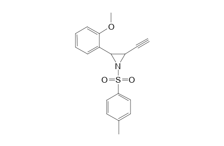 cis-N-Tosyl-3-(o-methoxyphenyl)-2-acetylenylaziridine
