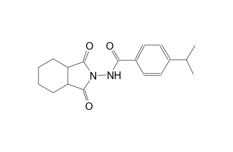 N-(1,3-dioxooctahydro-2H-isoindol-2-yl)-4-isopropylbenzamide