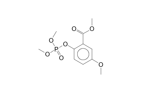 Methyl 2-[(dimethoxyphosphoryl)oxy]-5-methoxybenzoate