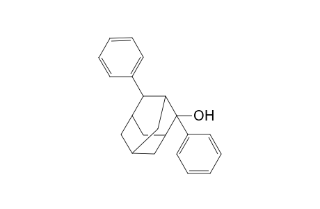 Tricyclo[3.3.1.1(3,7)]decan-2-ol, 2,4-diphenyl-