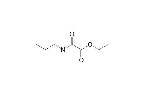 Oxalic acid, monoamide, N-propyl, ethyl ester