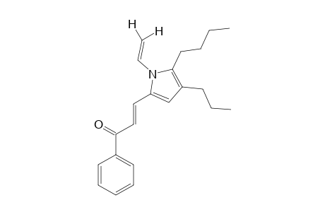 2-(2-BENZOYLETHENYL)-4-PROPYL-5-BUTYL-1-VINYLPYRROLE