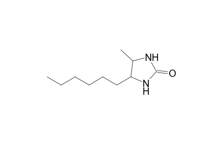 2-Imidazolidinone, 4-hexyl-5-methyl-, cis-
