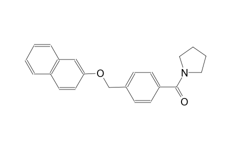 1-{4-[(2-naphthyloxy)methyl]benzoyl}pyrrolidine