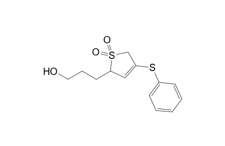 2-(3-Hydroxypropyl)-4-phenylthio-3-sulfolene