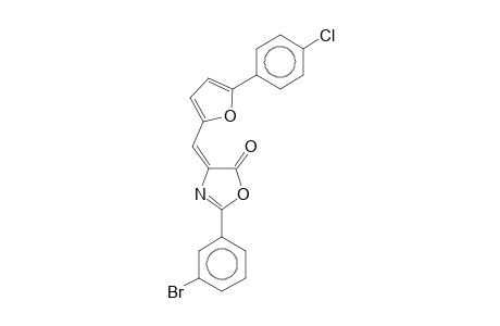 2-(3-Bromophenyl)-4-[2-(4-chlorophenyl)-5-furylmethylene]-4,5-