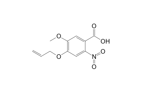 5-Methoxy-2-nitro-4-(2-propenoxy)benzoic acid