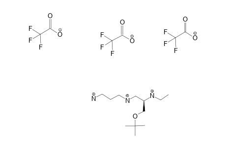 (4R)-TERT.-BUTOXYMETHYL-9-AMINO-3,6-DIAZANONANE-TRIS-(TRIFLUOROACETATIC-ACID)-SALT