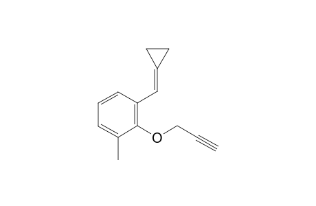 1-(cyclopropylidenemethyl)-3-methyl-2-prop-2-ynoxy-benzene