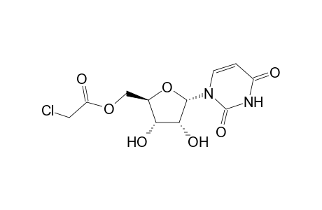 1-Uracil-5-ribofuranosyl 2-Chloroethanoate