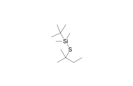 2-[(t-butyl)dimethylsilylthio)-2-methylbutane