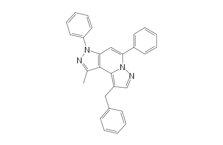 9-Benzyl-1-methyl-3,5-diphenyl-3H-dipyrazolo[1,5-a:4',3'-c]pyridine