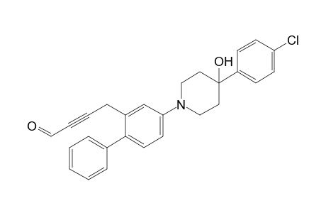 4-(4'-(4"-Chlorophenyl)-4'-hydroxypiperidinyl)-1-m-biphenylbut-2-yn-1-one