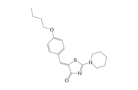 (5Z)-5-(4-butoxybenzylidene)-2-(1-piperidinyl)-1,3-thiazol-4(5H)-one