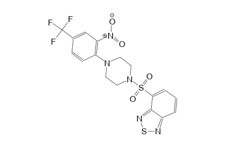 2,1,3-benzothiadiazole, 4-[[4-[2-nitro-4-(trifluoromethyl)phenyl]-1-piperazinyl]sulfonyl]-