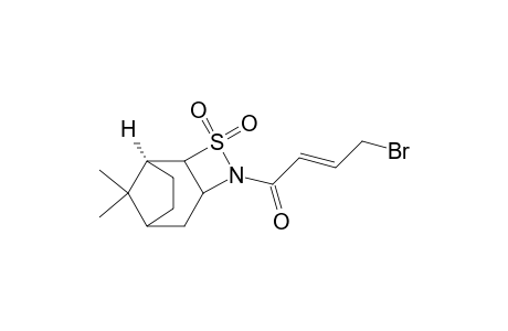 4-Bromo-1-{(1S)-10,10-dimethyl-3,3-dioxo-3-thia-4-exo-azatricyclo[5.2.1.0(2,5)]dec-4-yl}but-2-en-1-one